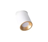 Oprawy, klosze i abażury - Oprawa wpuszczana lampa HARON 1xGU10/10W/230V biały/złoty - miniaturka - grafika 1