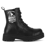 Buty dla dziewczynek - Trzewiki Mickey&Friends CS-AW24-134DSTC Czarny - miniaturka - grafika 1