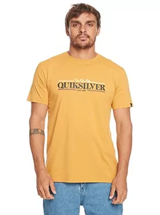 Quiksilver Koszulka męska Basic Yellow S - Koszulki męskie - miniaturka - grafika 1