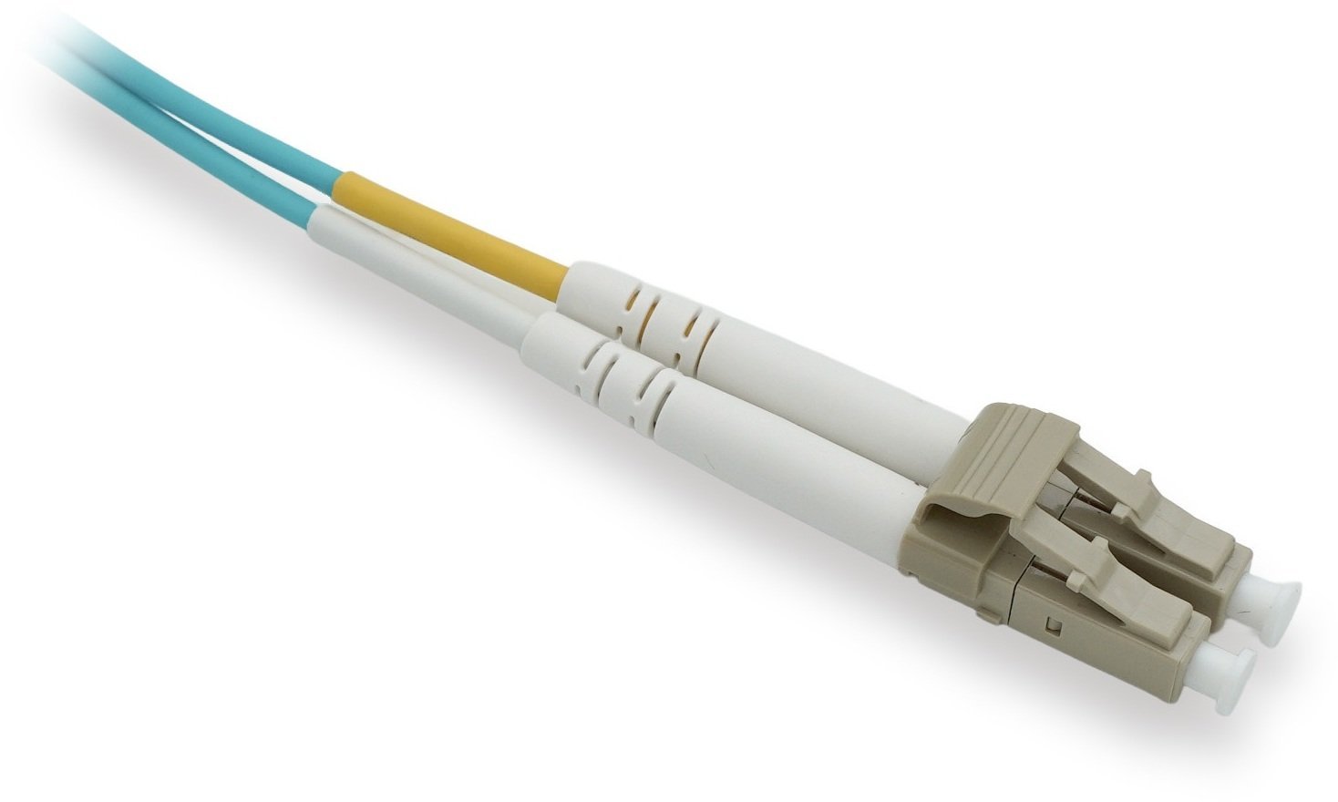 Lynx CS Patchcord światłowodowy, duplex, MM, OM3, LC/LC, 50/125µm, 1m LX-DPX-LC/LC-OM3-1