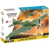 Klocki - Klocki Cobi 5744 Samolot Il-2m3 Shturmovik Polski Hc Ww2 625 El. - miniaturka - grafika 1
