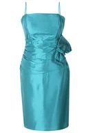 Sukienki - Sukienka FSU202 TURKUSOWY - Fokus - miniaturka - grafika 1