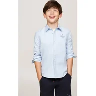 Bluzki dla chłopców - Tommy Hilfiger Koszula | Regular Fit - miniaturka - grafika 1