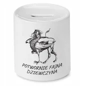 Skarbonki - Skarbonka dla Amelii na Urodziny Idealny Prezent z Nadrukiem ze Zdjęciem + Opakowanie na prezent (wzór 01) - miniaturka - grafika 1