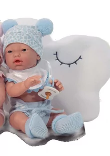 Llalka Hiszpańska Nines 2052 Golosinas Blue - Lalki dla dziewczynek - miniaturka - grafika 1