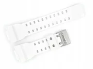 Akcesoria do zegarków - Pasek Casio G-Shock GA-100 GA-100A-7A G-8900 GR-8900 GW-8900 biały połysk - miniaturka - grafika 1