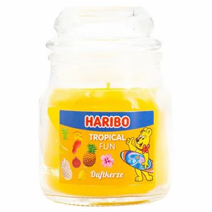 Świeczka zapachowa w szkle Haribo 85 g - Tropical Fun - Świece - miniaturka - grafika 1