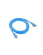 Patchcordy - Lanberg Patchcord RJ45 cat.6 FTP 3m niebieski - miniaturka - grafika 1