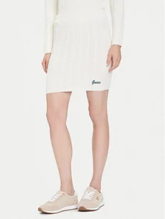 Guess Spódnica ołówkowa V5BD03 Z0572 Beżowy Regular Fit - Spódnice - miniaturka - grafika 1