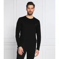 Koszulki męskie - BOSS BLACK Longsleeve LSShirtRN Thermal Regular Fit - miniaturka - grafika 1