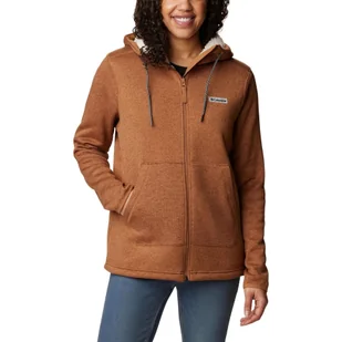 Damska bluza polarowa Columbia Weather Sherpa z pełnym zamkiem błyskawicznym - Bluzy narciarskie - miniaturka - grafika 1