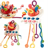 Zabawki sensoryczne - Zabawka Sensoryczna Gryzak Montessori Niemowląt - miniaturka - grafika 1