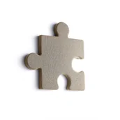 Płyty i maty izolacyjne - Panel akustyczny POLY, puzzel, 700x700x50 mm, ścienny, beżowy - miniaturka - grafika 1