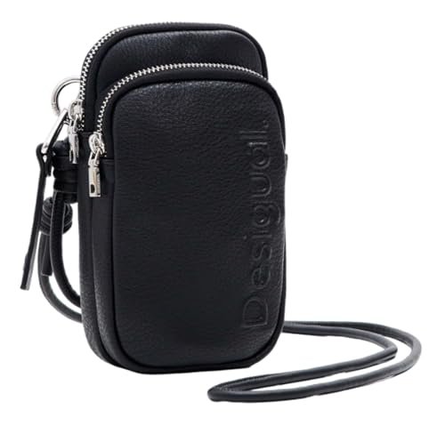 Desigual Women's Accessories PU SMALL Bi-Fold Wallet, czarny, czarny, 17