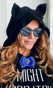 Brosza z sercem w pepitkę NEW - Broszki - miniaturka - grafika 1