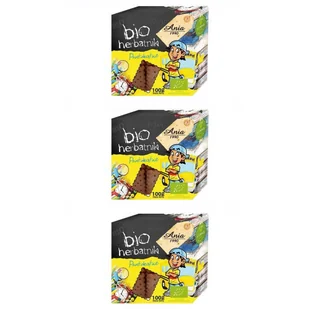 Bio Ania Herbatniki prostokątne Zestaw 3 x 100 g Bio - jedzenie - Ciastka - miniaturka - grafika 1