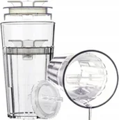 Kubki dla dzieci - REFLO Nietłukący KUBEK TRENINGOWY Przeźroczysty - PICIE JAK ZE SZKLANKI 6m+ - miniaturka - grafika 1