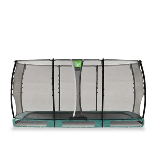 Exit Trampolina naziemna Allure Classic 244x427cm zielona - Trampoliny - miniaturka - grafika 1