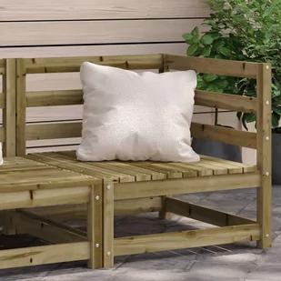 Ogrodowa sofa narożna, 70x70x67 cm, impregnowane drewno sosnowe Lumarko! - Sofy ogrodowe - miniaturka - grafika 1
