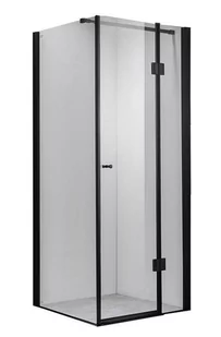 Calbati Kabina prysznicowa kwadratowa Czarna Black 90x90 szkło 6mm 23180044 - Kabiny prysznicowe - miniaturka - grafika 11