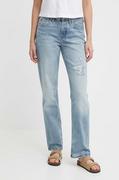 Spodnie damskie - Tommy Hilfiger jeansy damskie medium waist WW0WW41307 - miniaturka - grafika 1