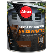 Farba do drewna na zewnątrz ALTAX 750 ml ciemny brązowy