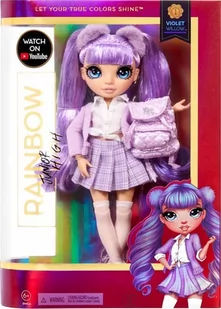 Rainbow High Rainbow High Violet Willow Lalka modowa 569602 0000042093 - Lalki dla dziewczynek - miniaturka - grafika 3