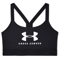 Biustonosze - Under Armour, Stanik sport, Mid Sportstyle Graphic UAR 1351998 001, rozmiar L - miniaturka - grafika 1