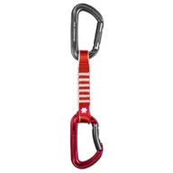 Sprzęt wspinaczkowy - Zestaw ekspresów Ocún HAWK QD ZOOM PA 15/22 mm 12 cm 6-pack Kolor: czerwony - miniaturka - grafika 1