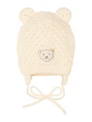 Czapeczki dla niemowląt - Steiff Czapka w kolorze kremowym - miniaturka - grafika 1