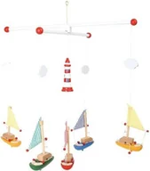 Karuzele dla niemowląt - Small Foot Design Small Foot Design, karuzela Latarnia Morska i Żaglówki - miniaturka - grafika 1