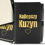 Planery - PLANER NOTATNIK ORGANIZER PAMIĘTNIK GOLD PREZENT DLA NAJLEPSZEGO KUZYNA WZ - miniaturka - grafika 1