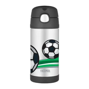 Thermos Termos dziecięcy ze słomką 355 ml piłka nożna 120010 - Termosy - miniaturka - grafika 1