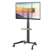Inne akcesoria audio-wideo - Stojak Mobilny Techly 32"-55", 35Kg Z Półką Av - miniaturka - grafika 1