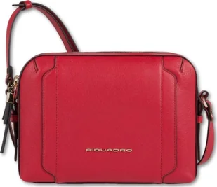 Piquadro Piquadro, Camera Case, Leather, Fanny Pack, Double Zip, 42022100, Red, 23 x 17,5 x 9,5 cm, For Women For Women - Teczki i aktówki - miniaturka - grafika 1