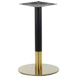 Podstawa stolika SH-3001-5/GB, fi 45 cm, stal nierdzewna w kolorze ZŁOTYM / czarny (stelaż stolika) - Meble modułowe i akcesoria - miniaturka - grafika 1