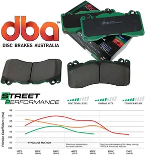 Klocki hamulcowe przednie DBA Street Performance Ford Mustang 5,0 V8 2015- - Klocki hamulcowe - miniaturka - grafika 6