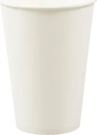 Naczynia i sztućce jednorazowe - Arpex Kubki papierowe białe, 200 ml one size - miniaturka - grafika 1
