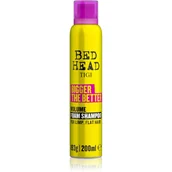 Szampony do włosów - Tigi Bed Head Bigger the Better szmpon w piance do zwiększenia objętości włosów 200 ml - miniaturka - grafika 1