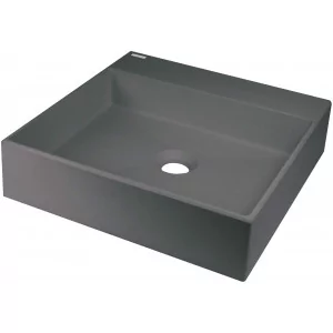DEANTE CQR TU4S CORREO Umywalka granitowa stawiana na blat - 400x400 mm - Umywalki - miniaturka - grafika 1