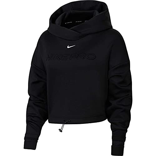 Nike Damska bluza z kapturem Np Cln Fleece Innovation Czarny/metaliczny srebrny. L