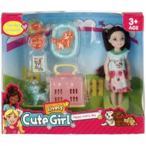 Mega Creative, Lalka 14 cm z akcesoriami, 499351 - Lalki dla dziewczynek - miniaturka - grafika 2