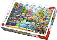 Puzzle - Trefl Puzzle 1500 Kanał Amsterdamski - miniaturka - grafika 1