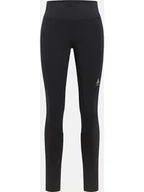 Spodnie sportowe damskie - Odlo Legginsy "Langnes" w kolorze czarnym do biegania - miniaturka - grafika 1