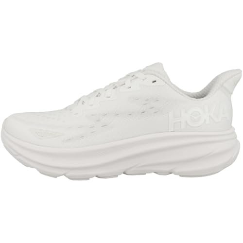 HOKA ONE ONE W Clifton 9, Trampki damskie, White/White, 43 1/3 EU, Biały, 43.50 EU