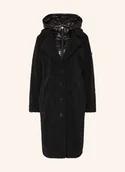 Płaszcze damskie - Frieda & Freddies Płaszcz Z Pluszowego Materiału Ginez Z Odpinaną Podpinką schwarz - miniaturka - grafika 1