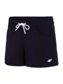 Spodenki damskie - Krótkie Spodenki Damskie 4F NOSH4-SKDD001 CZARNE-M - miniaturka - grafika 1