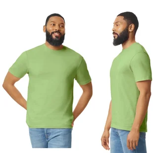 T-shirt Koszulka Męska Bawełna SOFTSTYLE Gildan GI64000 ZIELONY Kiwi M - Koszulki męskie - miniaturka - grafika 1