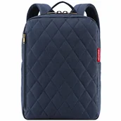 Torby na laptopy - reisenthel Classic Backpack 39 cm komora na laptopa rhombus midnight gold - miniaturka - grafika 1