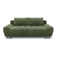Sofy i kanapy - Zielona 3-osobowa sofa rozkładana Windsor & Co Sofas Cumulus - miniaturka - grafika 1